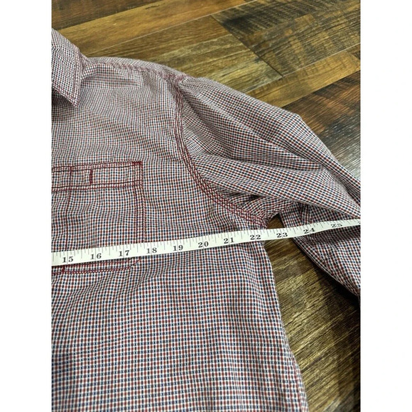 Bundle of 2 - 2 Button Down Shirts, 100% Cotton 100% Silk Size Large - Picture 8 of 15